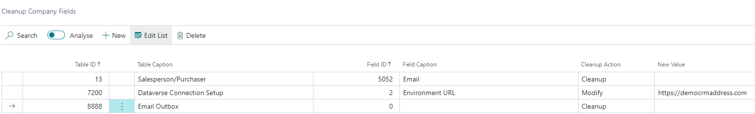 Cleanup Company Fields 1